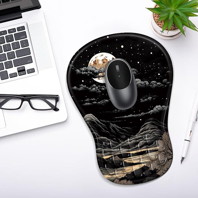 YIWEI Ergonomic Mouse Pad with Wrist Rest - Image 7