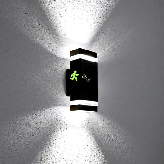 rosykite Motion Sensor Outdoor Wall Lights, Dusk to Dawn Exterior Light Fixtures by RosykiteBuyNow
