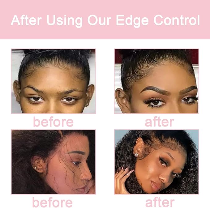 Strong Hold Non-Greasy Edge Control Gel and Wax Stick - Image 4