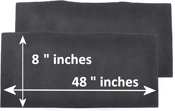 Breathe Naturally Universal 8x48 Cut-to-Fit Activated Carbon Filter Charcoal - Image 2