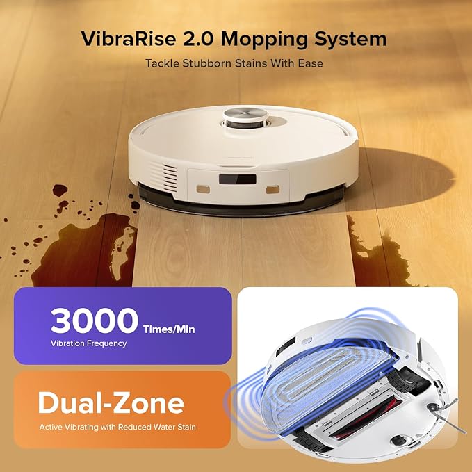 roborock Q10 S5 Robot Vacuum and Mop Cleaner, 10000Pa HyperForce Suction - Image 4
