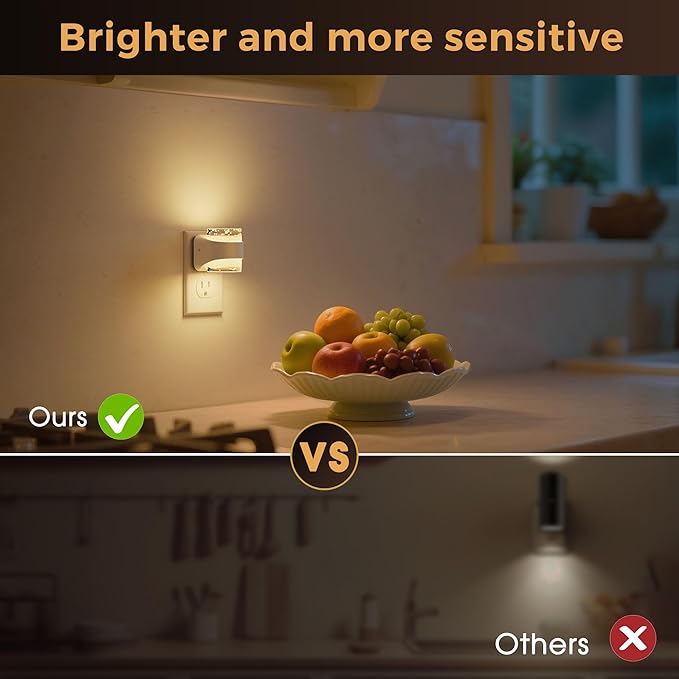 L LOHAS LED Night Light, 3CCT Bubble Night Lights Plug into Wall, - Image 7