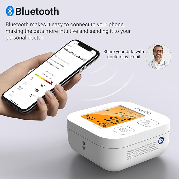 iHealth Track Smart Upper Arm Blood Pressure Monitor - Image 7