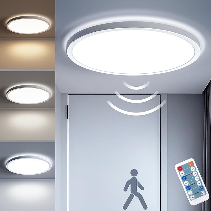 Matane Dimmable Motion Sensor LED Ceiling Light by Matane