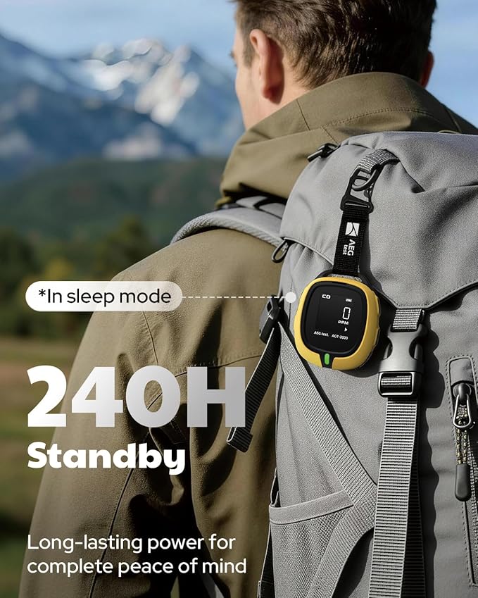 AEGTEST AGT-2000 Portable Carbon Monoxide Detector - Image 3
