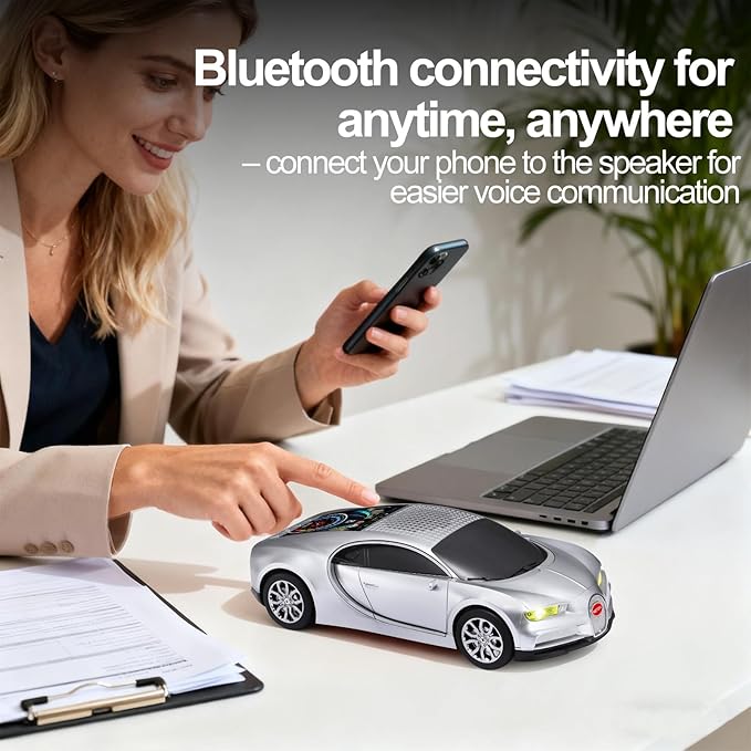 WSTER Luxury Sports Car Model Bluetooth Speaker - Image 7