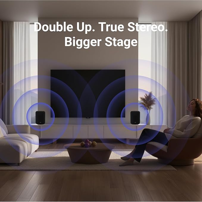 WiiM Sound Lite Smart Speaker, Hi‑Res 24‑bit/192 kHz, AI RoomFit™ Room - Image 6