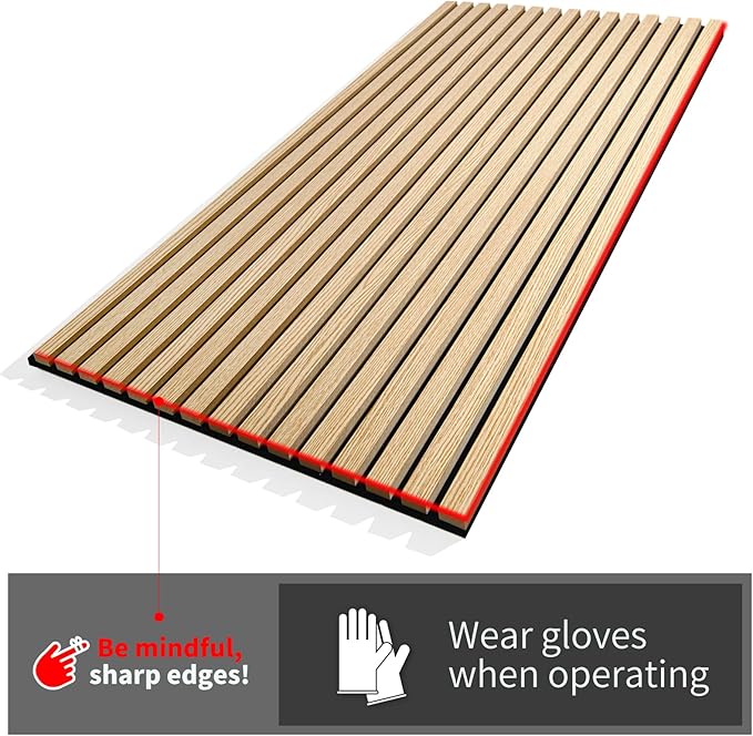 Art3d 4-Piece Wood Slat Acoustic Panels - Image 8