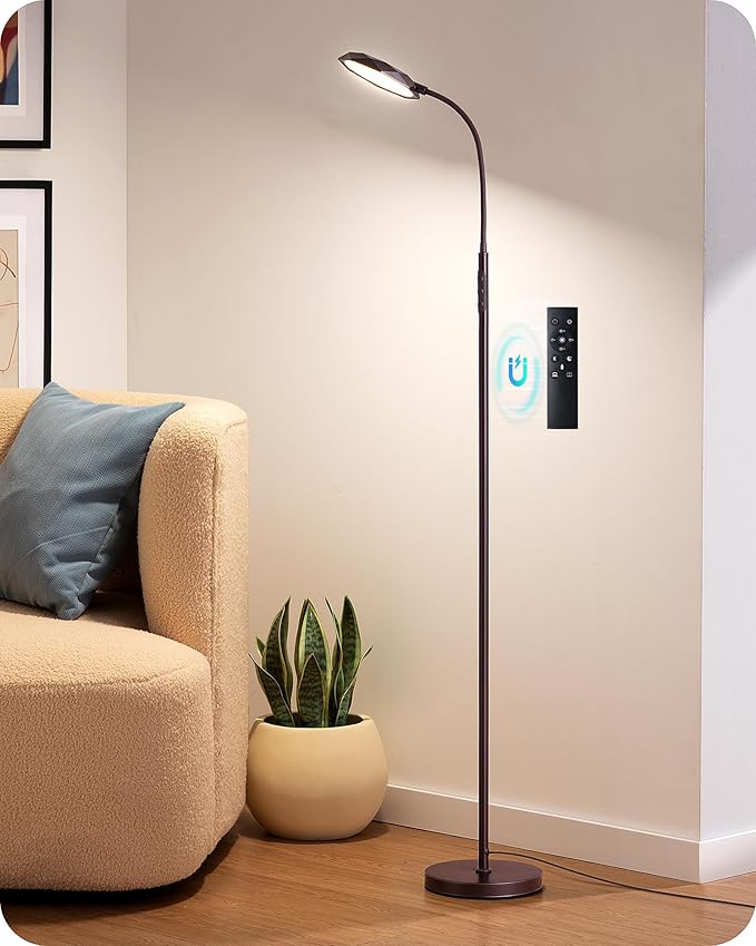 EDISHINE Modern LED Floor Lamp, 1300LM Bright Floor Lamps by EDISHINE