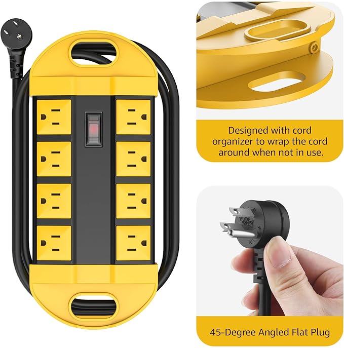 CCCEI Outdoor Power Strip Weatherproof - Image 6