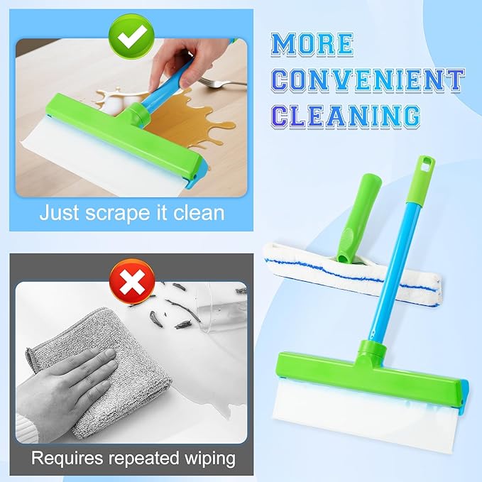 Window Cleaning Kit, Window Squeegee, Recyclable Silicone Window Squeegee Kit - Image 6