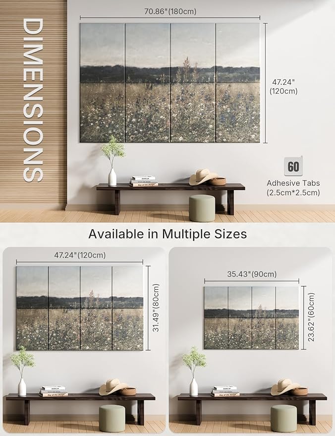 Wall Art Acoustic Panels, Decorative Sound Absorbing Panels - Image 5