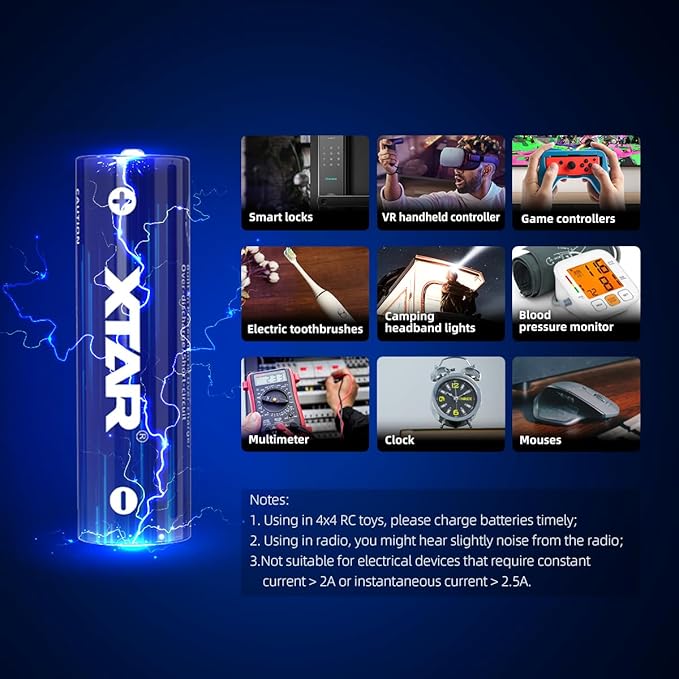 XTAR aa Batteries 1.5V Battery 4150mWh - Image 5