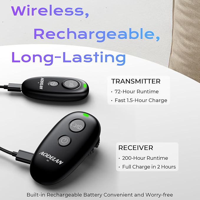 Upgraded Rechargeable Wireless Camera Remote Control Shutter Release - Image 3
