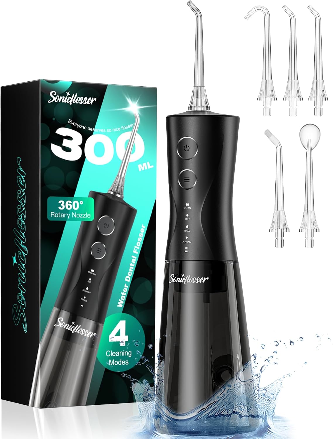 Portable Water Flosser for Teeth Pick
