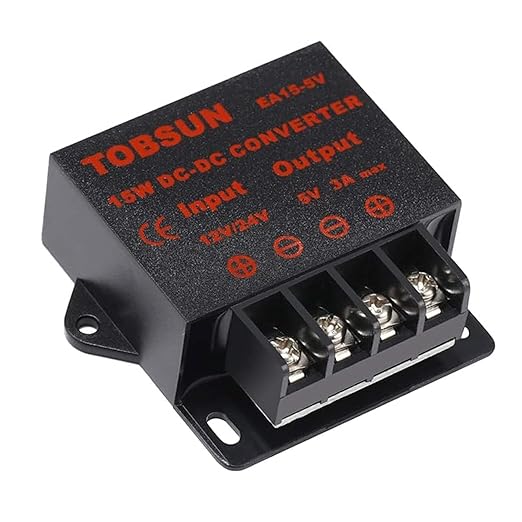 MGGi DC/DC 12V 24V to 5V 3A 15W Voltage Reducer Converter Regulator, Step Down - Image 2