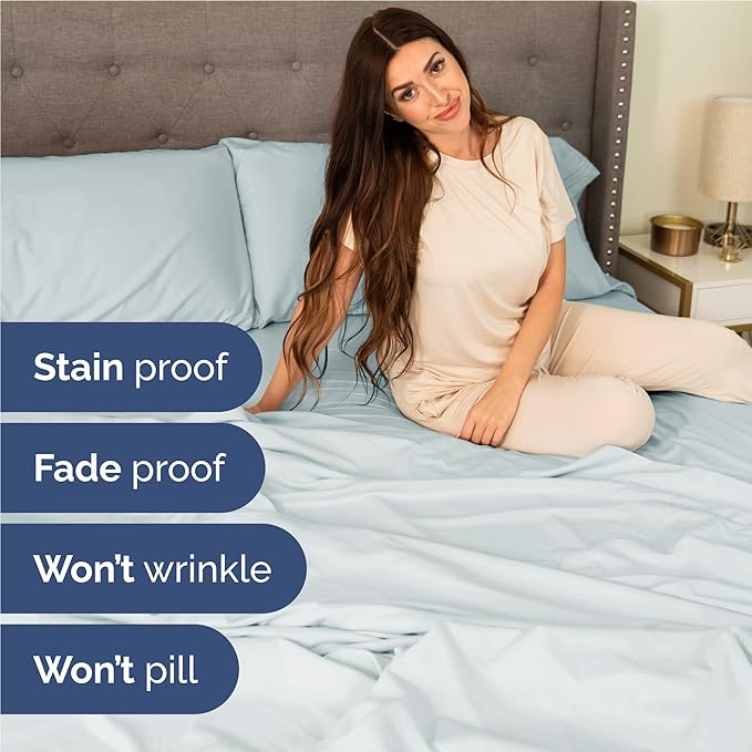 Twin XL Size 3 Piece Sheet Set - Image 5