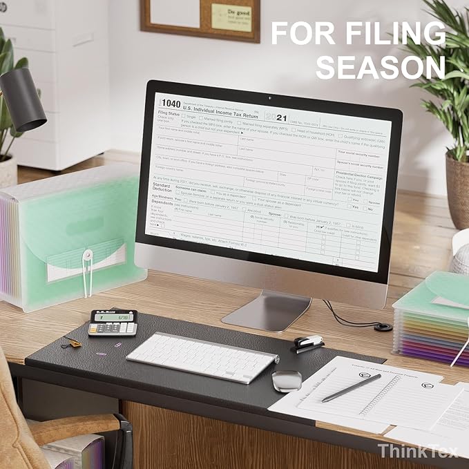 ThinkTex Accordion File Organizer, 12 - Image 4