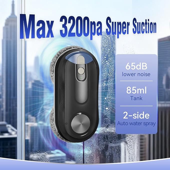 KKI Window Cleaning Robot, Automatic Window Cleaner Robot, Dual Spray, Max - Image 7
