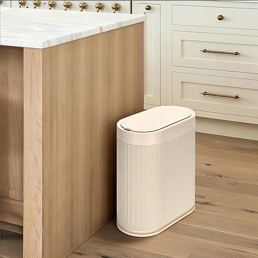 Bathroom Trash Can with Lid Automatic 2 Gallon Sensor Trash Bin, 7.5 Liter - Image 7