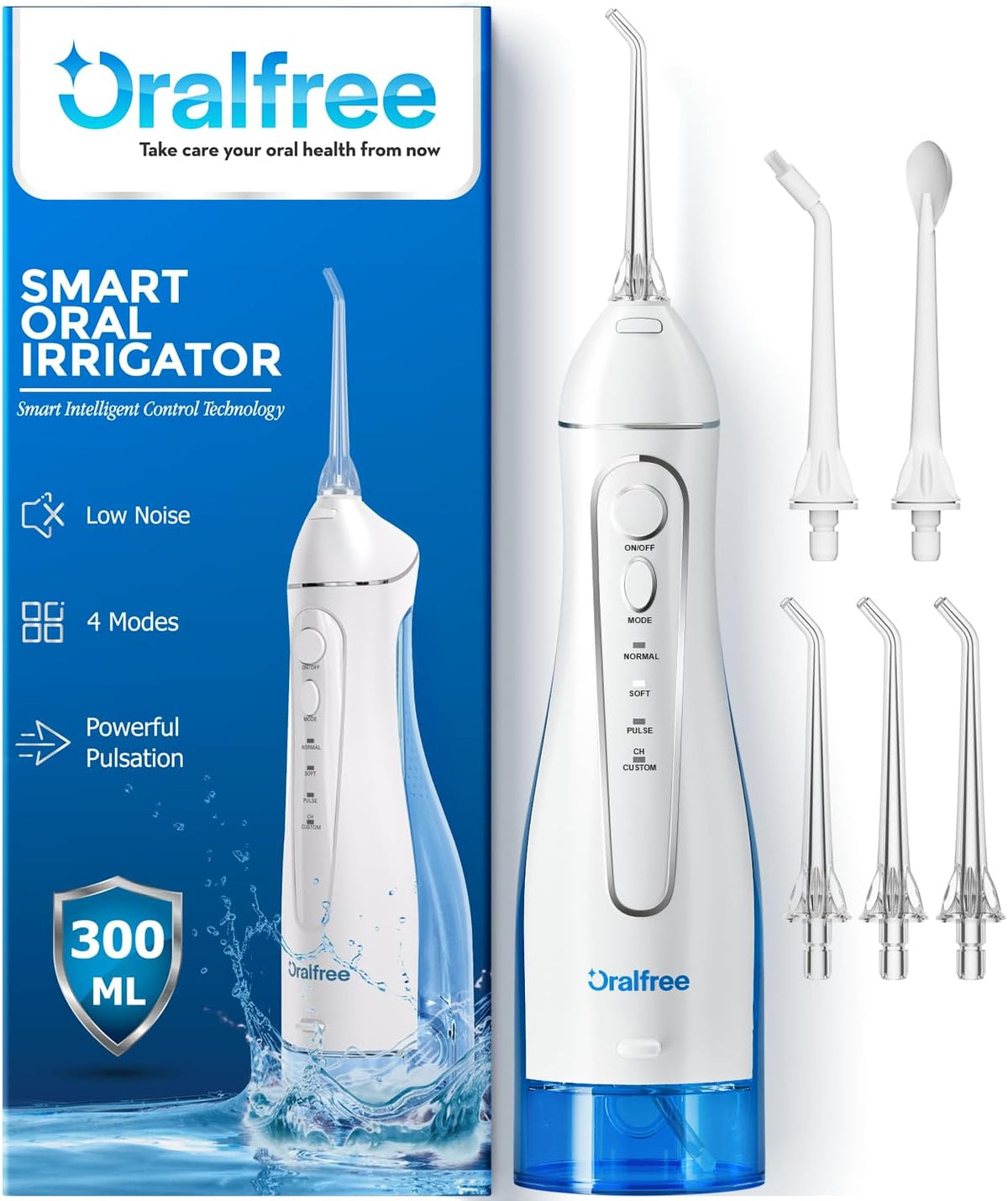 Oralfree Water Dental Flosser Cordless