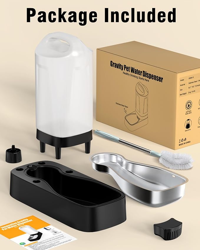 Automatic Dog Water Bowl Dispenser - - Image 9