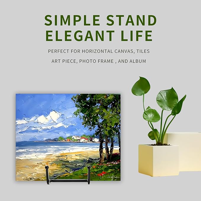 12 Pack 6"Plate Stands for Display, Metal Plate Holders Display Stands Can Be - Image 8