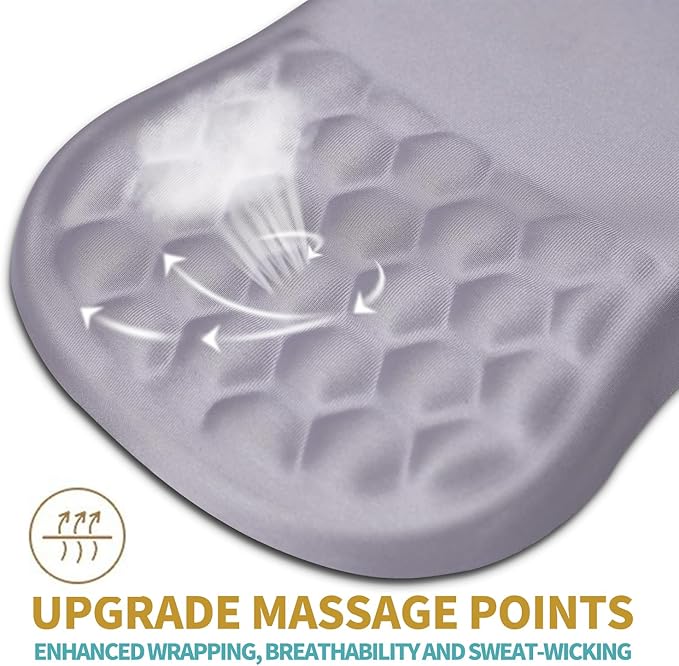 Hokafenle Ergonomic Mouse Pad Wrist Support - Image 2
