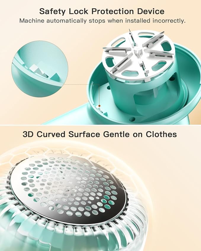 coldSky Rechargeable Fabric Shaver, Lint Shaver - Image 5
