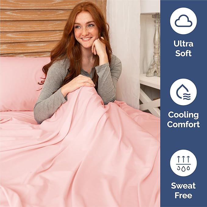 Split King Size 5 Piece Sheet Set - Image 4