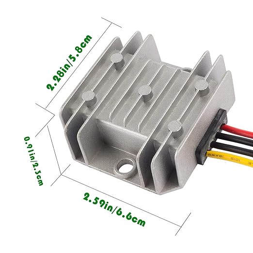 MGGi DC/DC Voltage Reducer Converter 12V 24V Step Down to 6V 10A 60W, Power - Image 4