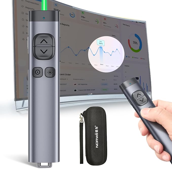 Norwii N97s TV Screen Presentation Clicker by Norwii