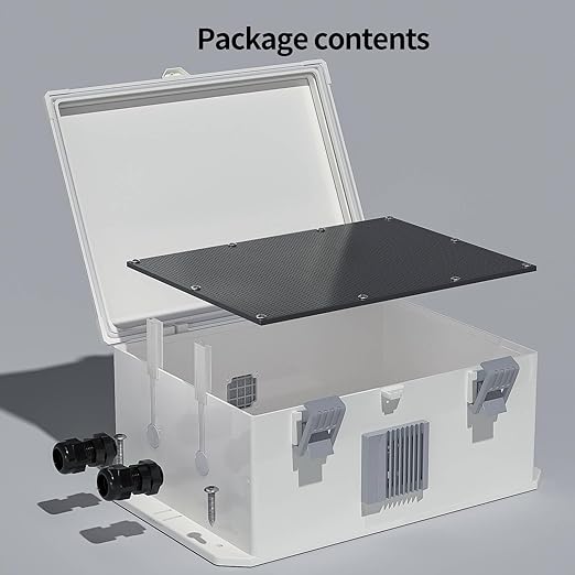 Namunanee Outdoor Electrical Junction Box, ABS Water Resistant Enclosure - Image 4