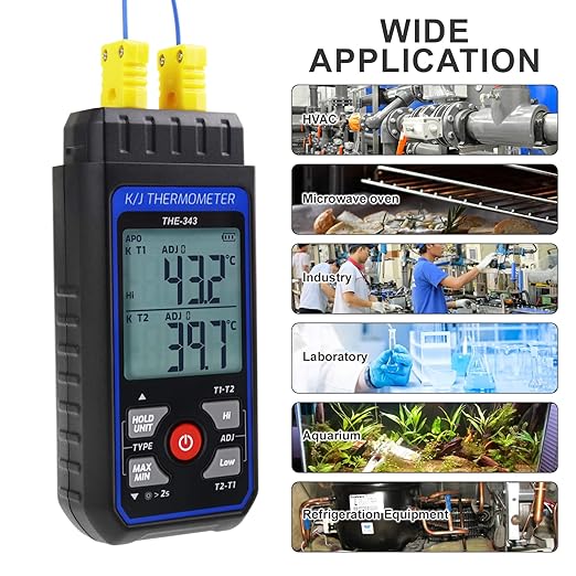 Thermocouple Thermometer Digital K Type Thermometer - Image 7