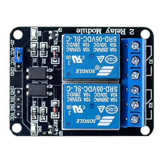 Hosyond 6Pack 2 Channel DC 5V Relay Module - Image 5