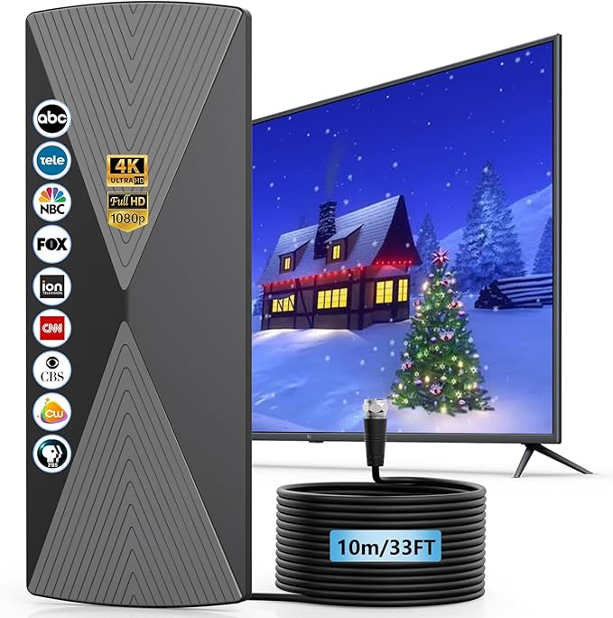 TV Antenna Indoor, 2025 Long Range Antenna by Unknown