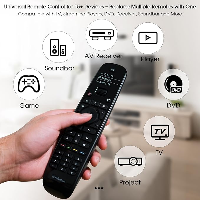 SofaBaton U2 Universal Remote, All-in-One Smart Universal Remote Control - Image 2