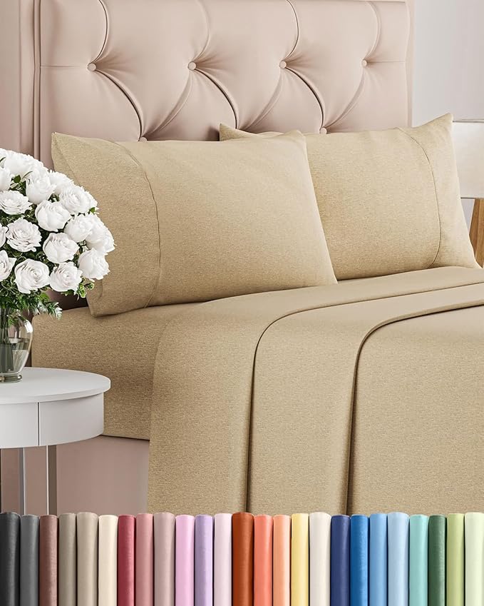 Queen Size 4 Piece Sheet Set by CGKUnlimited