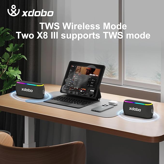 xdobo X8 III Portable Bluetooth Speaker Small Bluetooth Speaker Waterproof: - Image 5