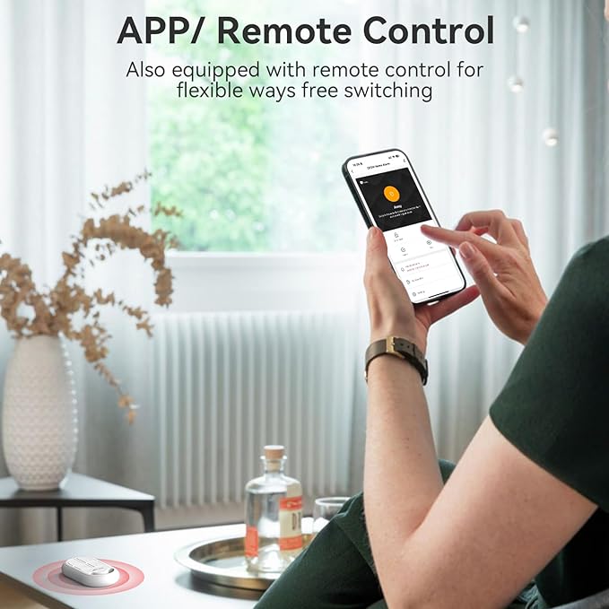 CPVAN WiFi Motion Sensor Alarm, 125dB Wireless DIY Smart PIR Motion Detector - Image 5