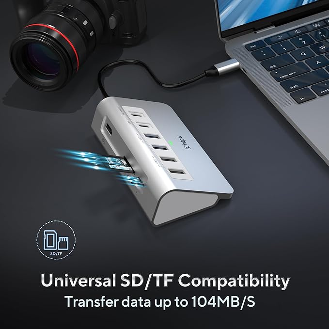 P9 USB C Docking Station, intpw 9-in-1 USB C Hub - Image 7