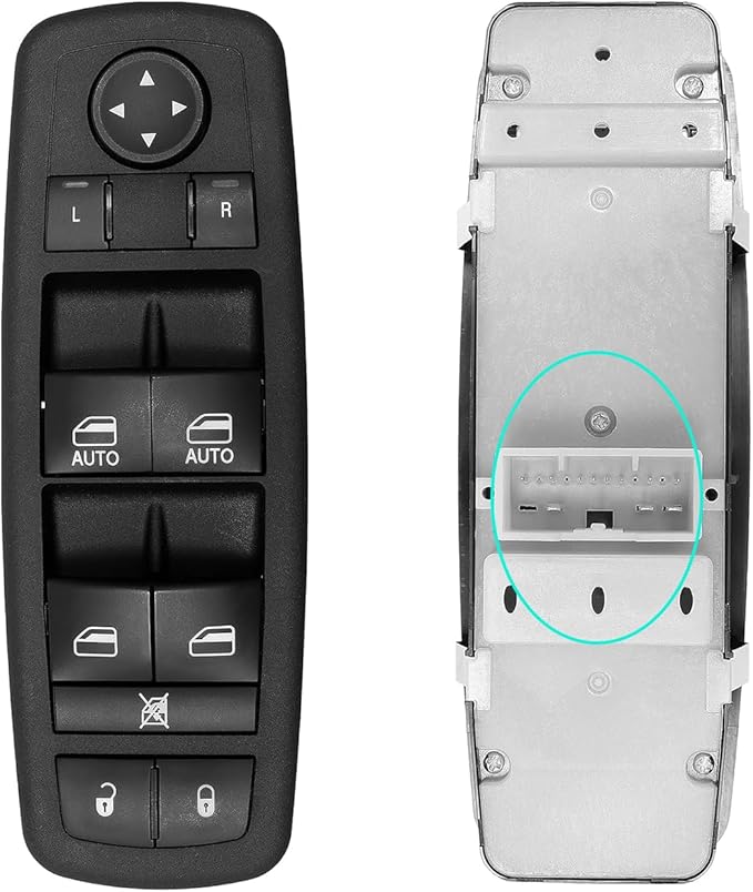 Driver Side Master Power Window Control Switch by SKCEIDA