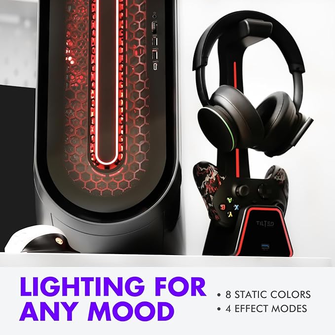 Tilted Nation 3 in 1 Gaming Headset and Controller Stand - Image 3