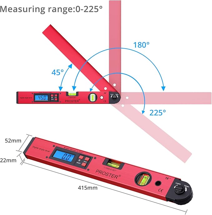 Proster Digital Angle Finder Gauge - Image 2