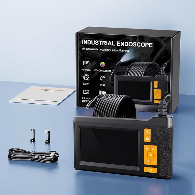 33FT Dual Lens Endoscope Camera - Image 9