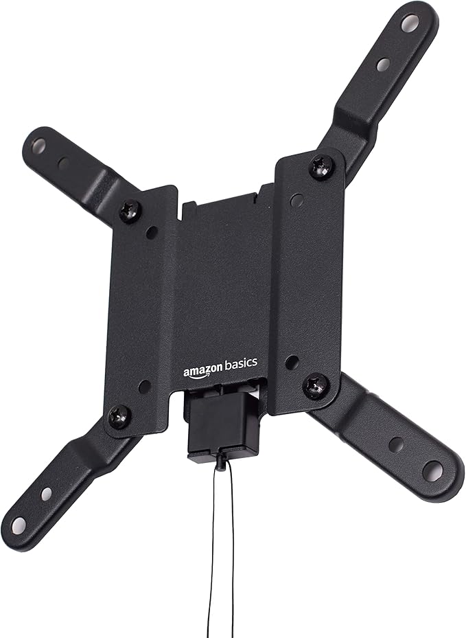 Amazon Basics Fixed Flat TV Wall Mount fits 12 to 40 inch TVs and VESA 200x200 by AmazonBasics