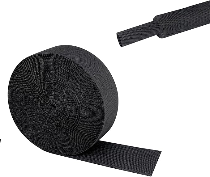 Sonoreboom 2 in 1 Heat Shrink Braided Sleeving Fabric Tubing-Ideal fit by Sunnarepoon