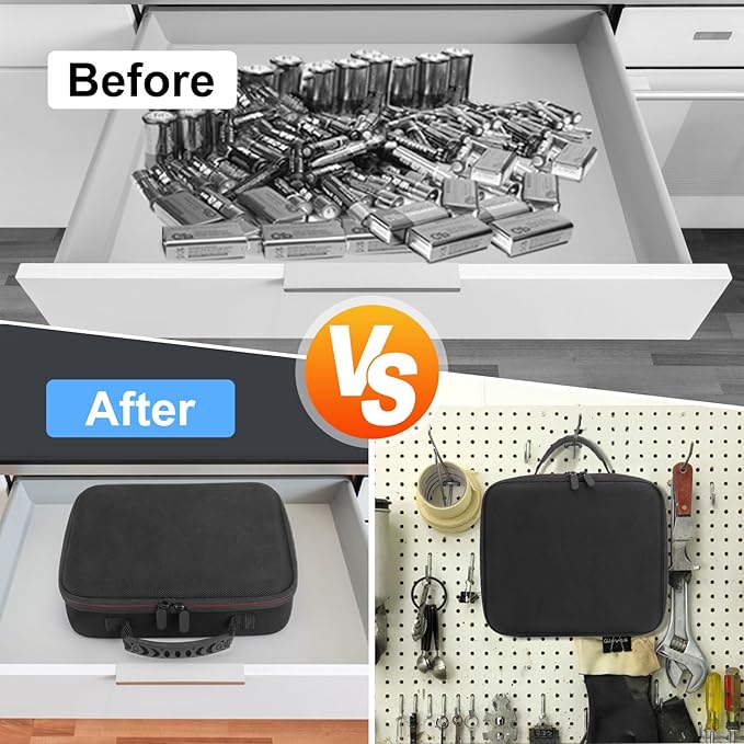 Spacimgy Battery Organizer Storage Case - Image 3