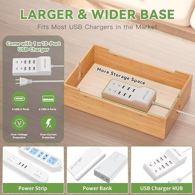 Pezin & Hulin Bamboo Charging Station - Image 5