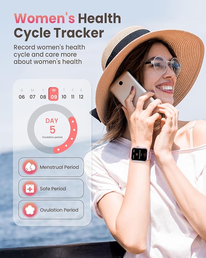Smart Watch for Women Men Fitness: 1.85" Smart Watch - Image 7